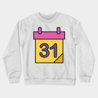 Halloween Calendar Crewneck Sweatshirt